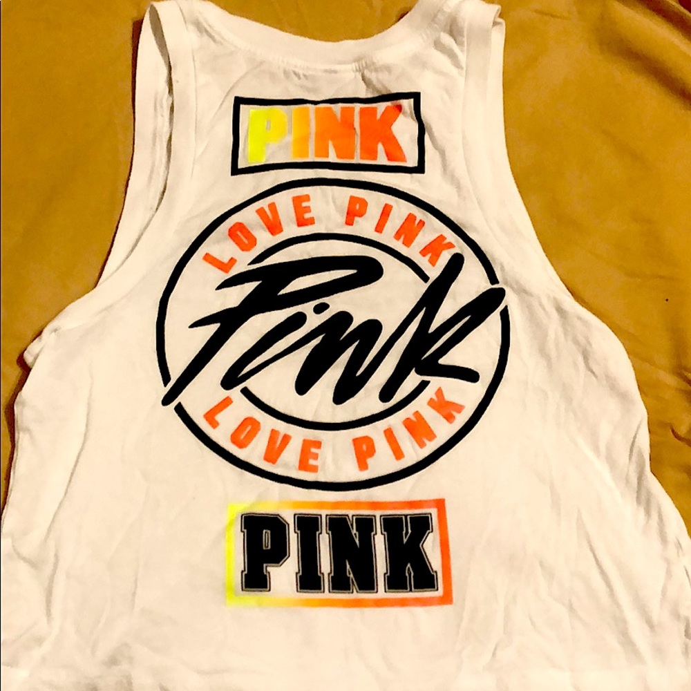 PINK Victoria Secret Racer Back Tank Top